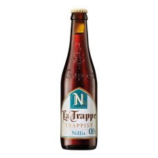 La Trappe Nillis Alcoholvrij 0,0% Trappistenbier 33cl Flesjes Krat 24 Stuks | Biologisch 