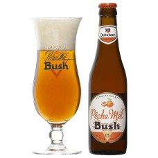 Bush Peche Mel Bier 24 flesjes 33cl