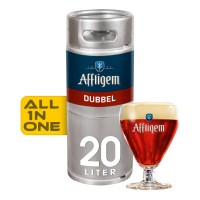 Affligem Dubbel Biervat Fust 20 Liter Bier Levering Heel Nederland!