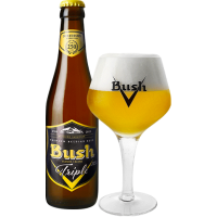 Bush Tripel Blond Bier 24 flesjes 33cl