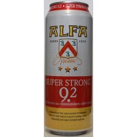 Alfa Super Strong 9.2 Bier Blikjes Tray 12x50cl