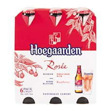Hoegaarden Rosee bier Flesjes 25cl Krat 24 Stuks