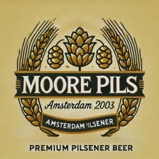  Moore Pilsener Biervat Fust 20 Liter Bier HUISMERK TOPPER Pils