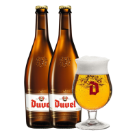 Duvel Bierpakket Cadeau 2 Flessen 75cl met Glas
