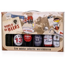 World of Beers Bierpakket Bier Cadeau 6 Flesjes bier