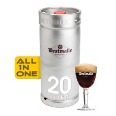 Westmalle Dubbel Biervat Fust 20 Liter Bier | Levering Heel Nederland!