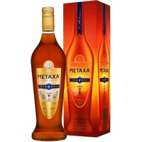 Metaxa 7 Sterren 1 Liter Brandy Met Geschenkverpakking