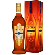 Metaxa 7 Sterren 1 Liter Brandy Met Geschenkverpakking