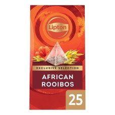 Lipton Exclusive Selection Thee Afrikaanse Rooibos Doos 25 Zakjes x 2 Gram