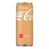 Coca Cola Vanilla Blikjes 33cl Tray 24 Stuks