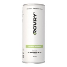 RCVRY Electrolyte Lemon Ginger Blikjes 25cl Tray 12 Stuks - Sportdrank