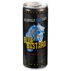 Blue Bastard Energy Drink Tray 24 Blikjes 25cl