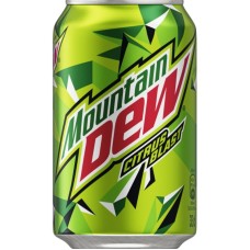 Mountain Dew Citrus Blikjes 33cl Tray 24 Stuks