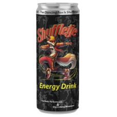  Shuffletje Energy Drink Blikjes 25cl Tray 24 Stuks (NIEUW)