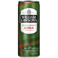 William Lawson's met Cola Blikjes Tray 24x25cl 