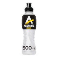Aquarius Lemon 50cl Sportdrank Plastic Flesjes Tray 12 Stuks