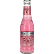 Fever Tree Raspberry & Rhubarb Tonic Water 20cl Doos 24 Stuks