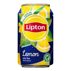 Lipton Ice Tea Lemon Blik, Tray 24 Blikjes 33cl