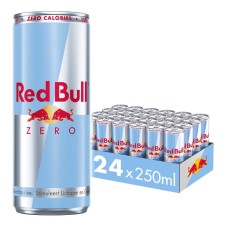 Red Bull Zero Energy Drink Blikjes Tray 24x25cl