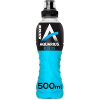 Aquarius Isotonic Bleu Ice Pet 50cl Sportdrank Tray 12 Flesjes 50cl