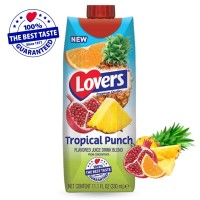  Lovers Juice Tropical Punch Pakjes 33cl Tray 12 Stuks
