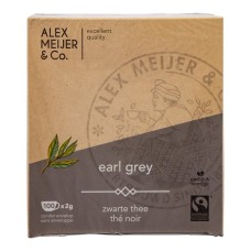 Alex Meijer Thee Earlgrey Doos 100 Stuks 1,5 gram