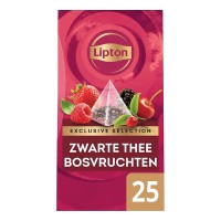 Lipton Exclusive Selection Bosvruchtenthee Doos 25 Zakjes 1,7 Gram
