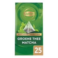 Lipton Exclusive Selection Groene Thee Matcha Doos 25 Stuks 1,48 Gram
