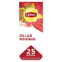 Lipton Feel Good Selection Thee Rooibos Pakje 25 Zakjes 1,6 Gram