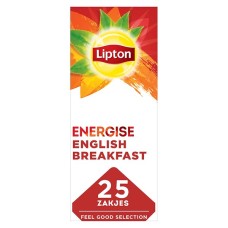 Lipton Thee Feel Good Selection English Breakfast Pakje 25 Zakjes 2 Gram