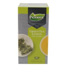 Pickwick Tea Master Selection Green Lemon Thee Pakje 25 Zakjes 
