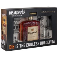 Disaronno Likeur 70cl Met 2 Glazen Geschenkverpakking