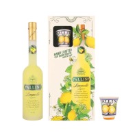 Pallini Limoncello geschenkset 50cl met Glas