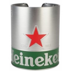 Heineken Viltjes houder RVS + 1 Rol GRATIS Bierviltjes!