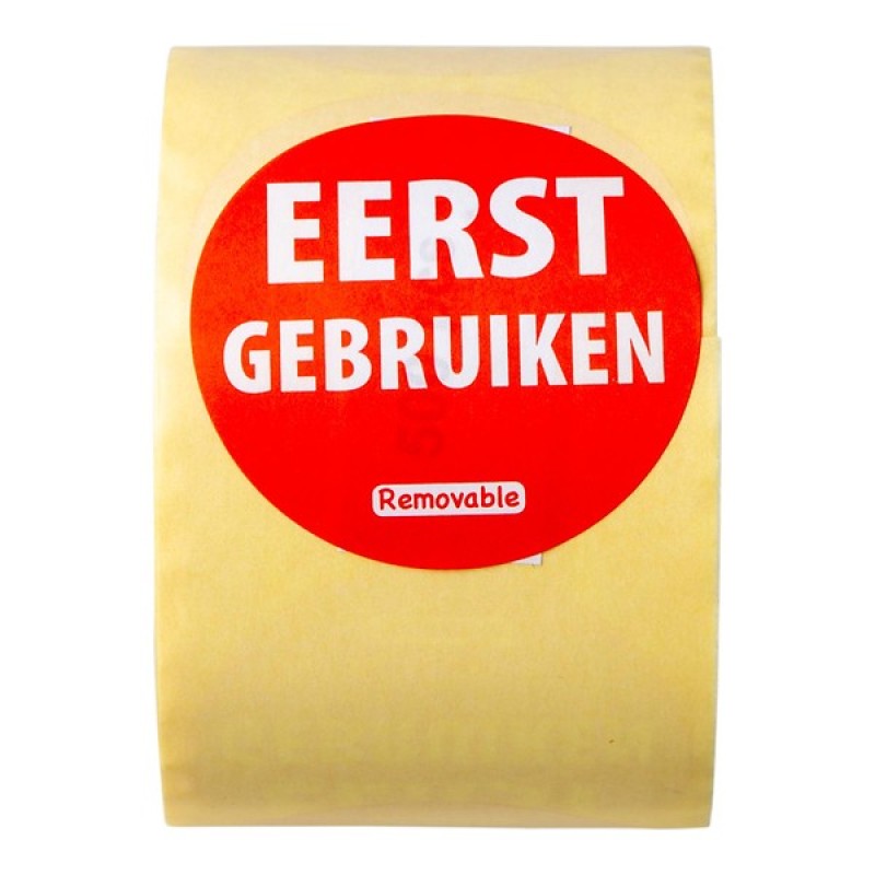 Etiket Eerst Gebruiken 9,47 | Kopen Bestellen | Aanbieding Goedkoopdrankslijterij.nl