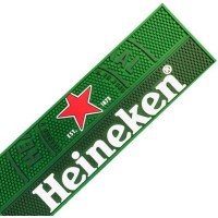 Heineken Barmat Rubber Orgineel 60cm x 17cm ter vervanging vilt!