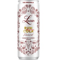 Lavish Rum Cola Blikjes 25cl Tray 24 Stuks