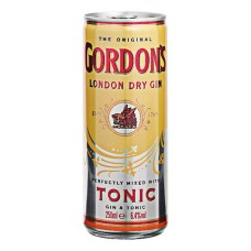 Gordon's Gin Tonic Blikjes Tray 12x25cl