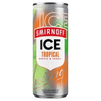 Smirnoff Ice Tropical Blikjes Tray 12 Blikjes 25cl