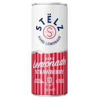 Stelz Hard Iced Tea Strawberry Blikjes 25cl Tray 12 Stuks