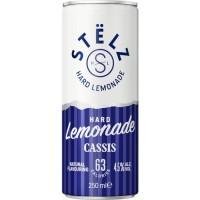 Stelz Hard Lemonade Cassis Blikjes 25cl Tray 12 Stuks
