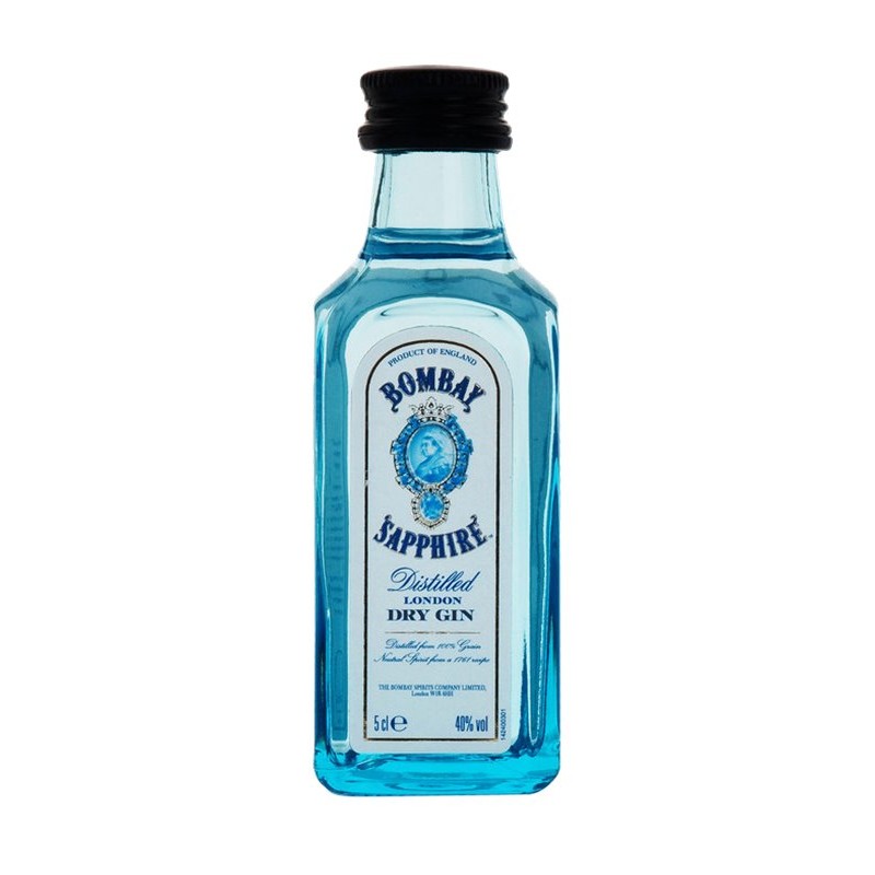 Bombay Sapphire Mini Flesjes Gin 5cl stuks PRIJS | Kopen, Bestellen | Miniatuur Drank Goedkoopdrankslijterij.nl