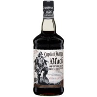 Captain Morgan Black Spiced Rum 1 Liter