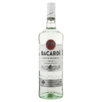 Bacardi Carta Blanca Rum 1 Liter Fles