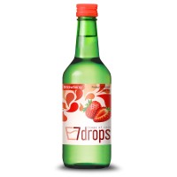 7 Drops Soju Strawberry Fles 360ml (Korea)