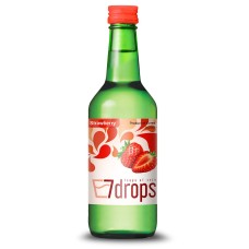 7 Drops Soju Strawberry Fles 360ml (Korea)