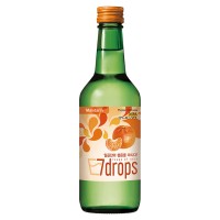 7 Drops Soju Mandarin Fles 360ml (Korea)