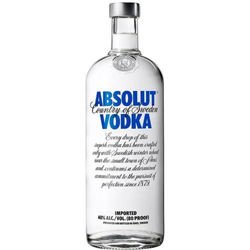 lepel soep isolatie Absolut Vodka 1 Liter PRIJS 16,90 |Kopen Bestellen| Aanbieding  Goedkoopdrankslijterij.nl