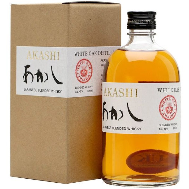 Stoel schijf Wonderbaarlijk Akashi White Oak Japanse Whisky 50cl PRIJS 20,60 | Kopen, Bestellen |  Aanbieding Goedkoopdrankslijterij.nl