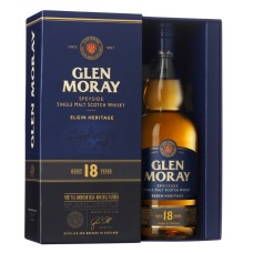 Glen Moray 18 Jaar Malt Whisky 70cl Met Geschenkdoos
